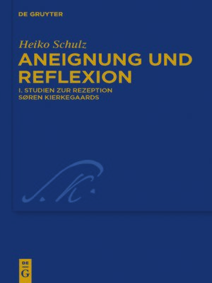 cover image of Studien zur Rezeption Søren Kierkegaards